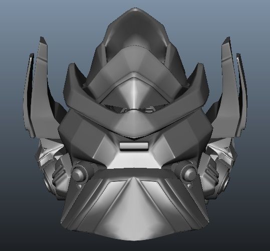 Transformers Head 3D model_2