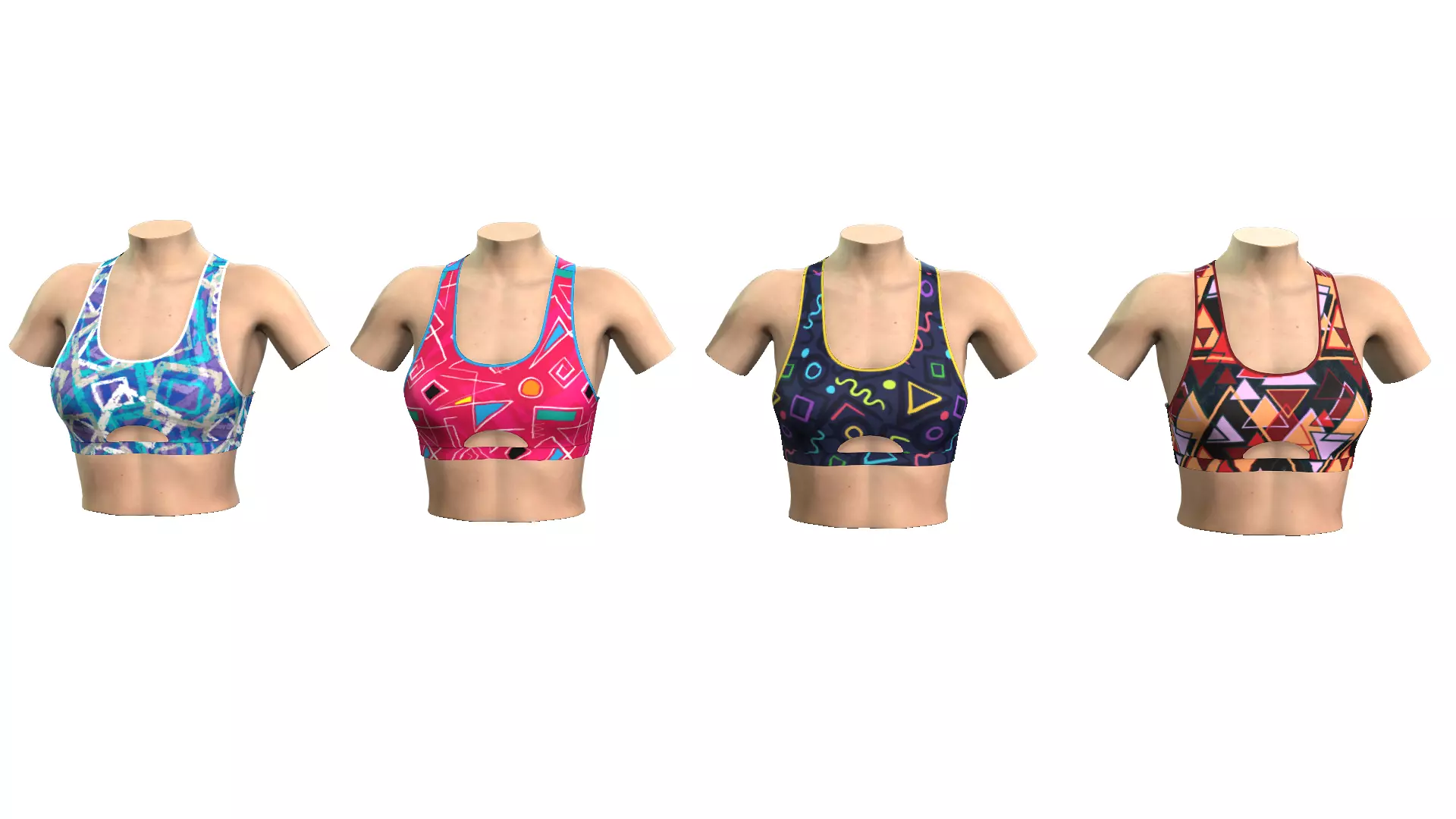 4 in 1 collection 3D model