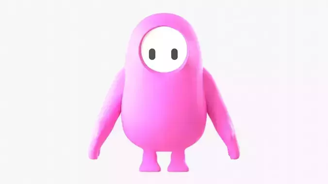 fall Guy 3D Model