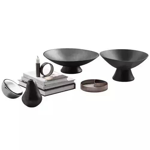 053 Living decor set PEAR and CANDLE 00