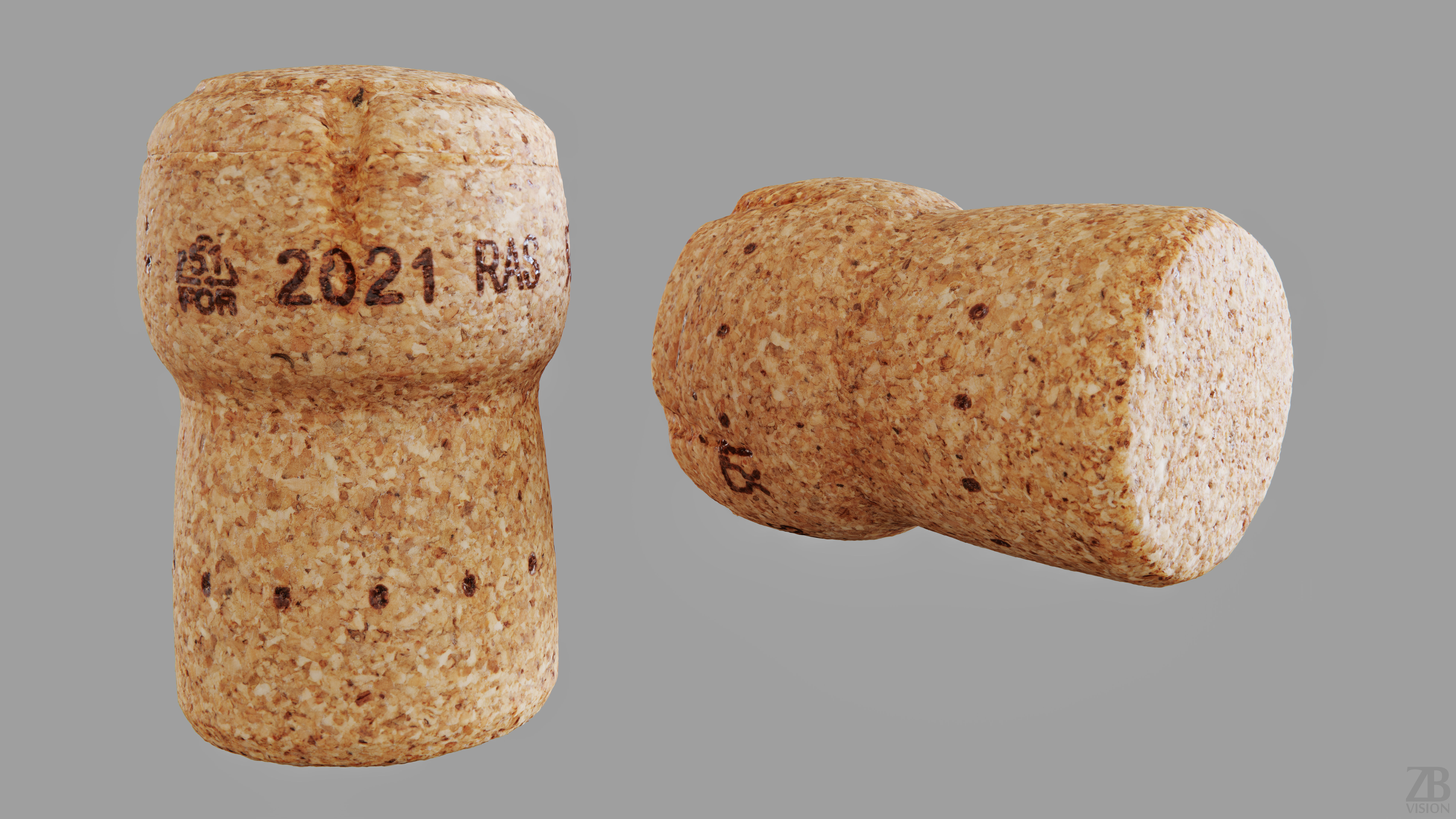 Cork 3D model_11