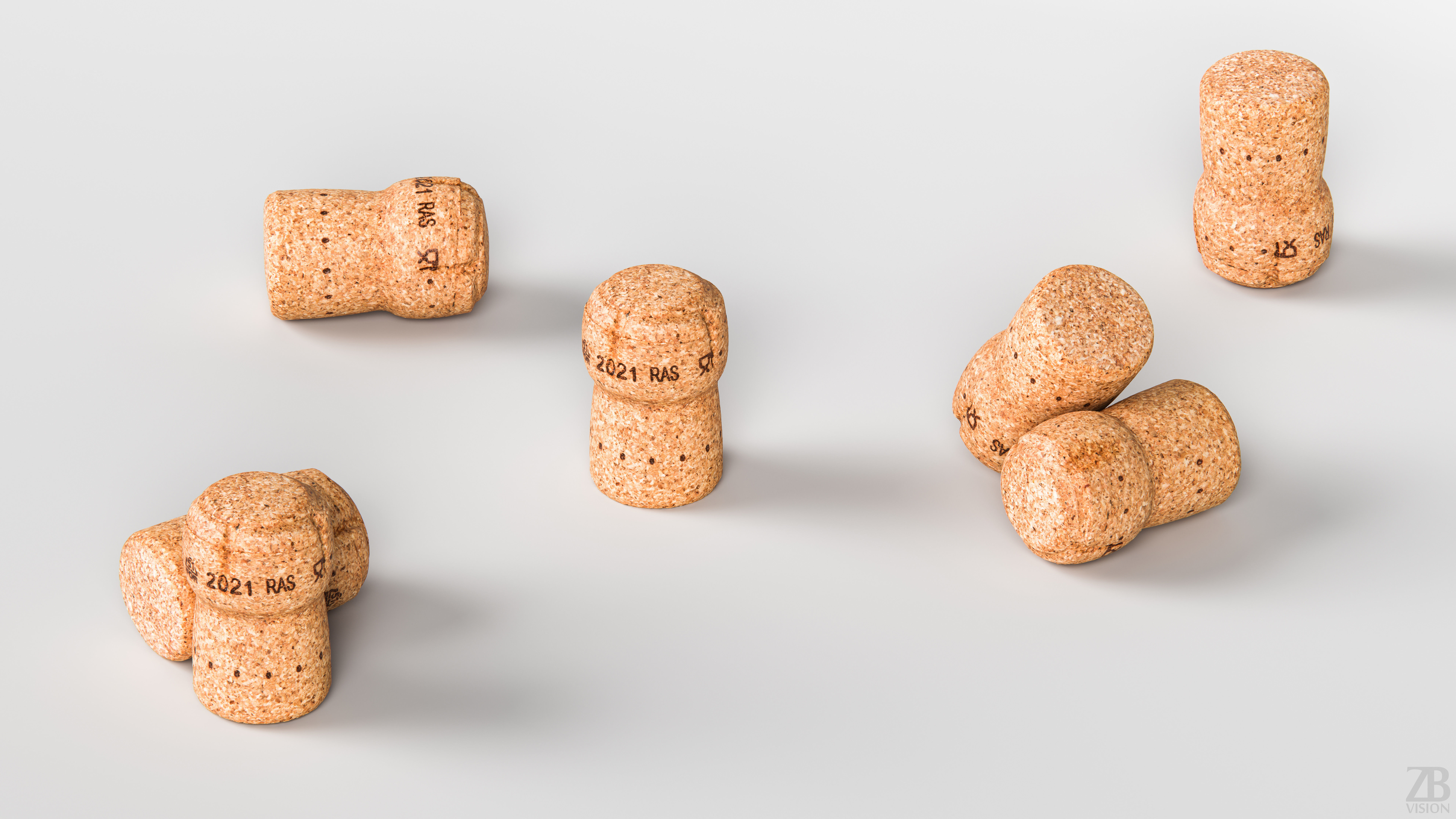 Cork 3D model_2