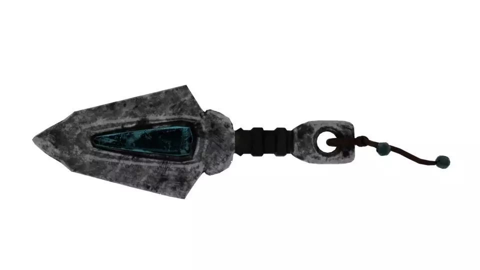 knife legend of zelda sword Free 3D model
