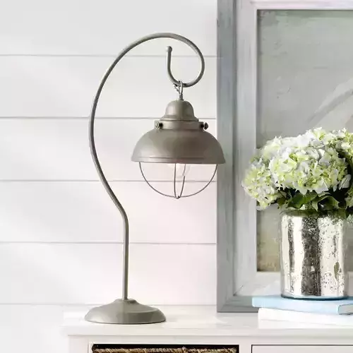 Wellfleet Mediaval Copper Arched Table Lamp Light