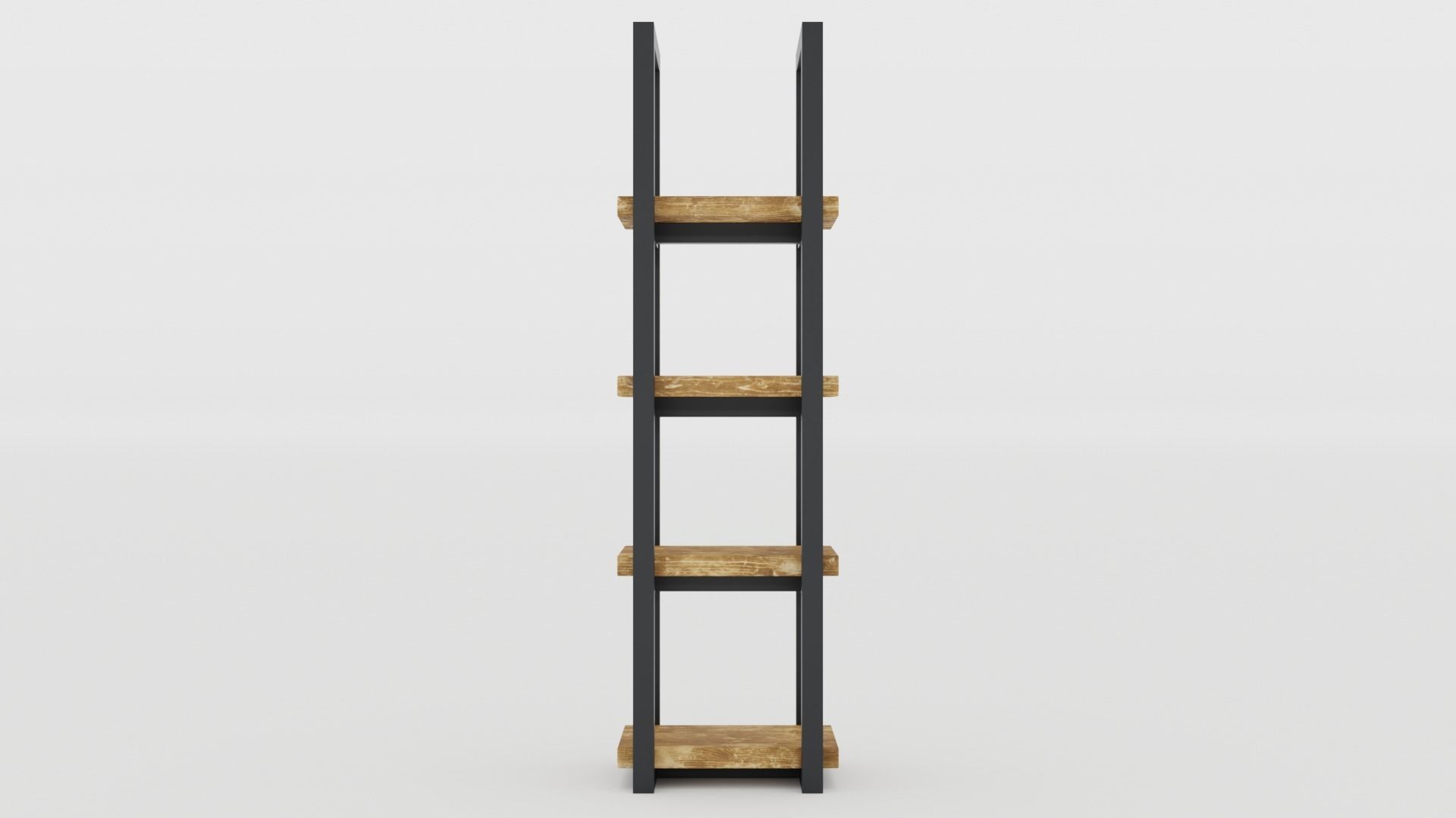 Rustica Series Bookcase Set of 3 pieces 3D model_6