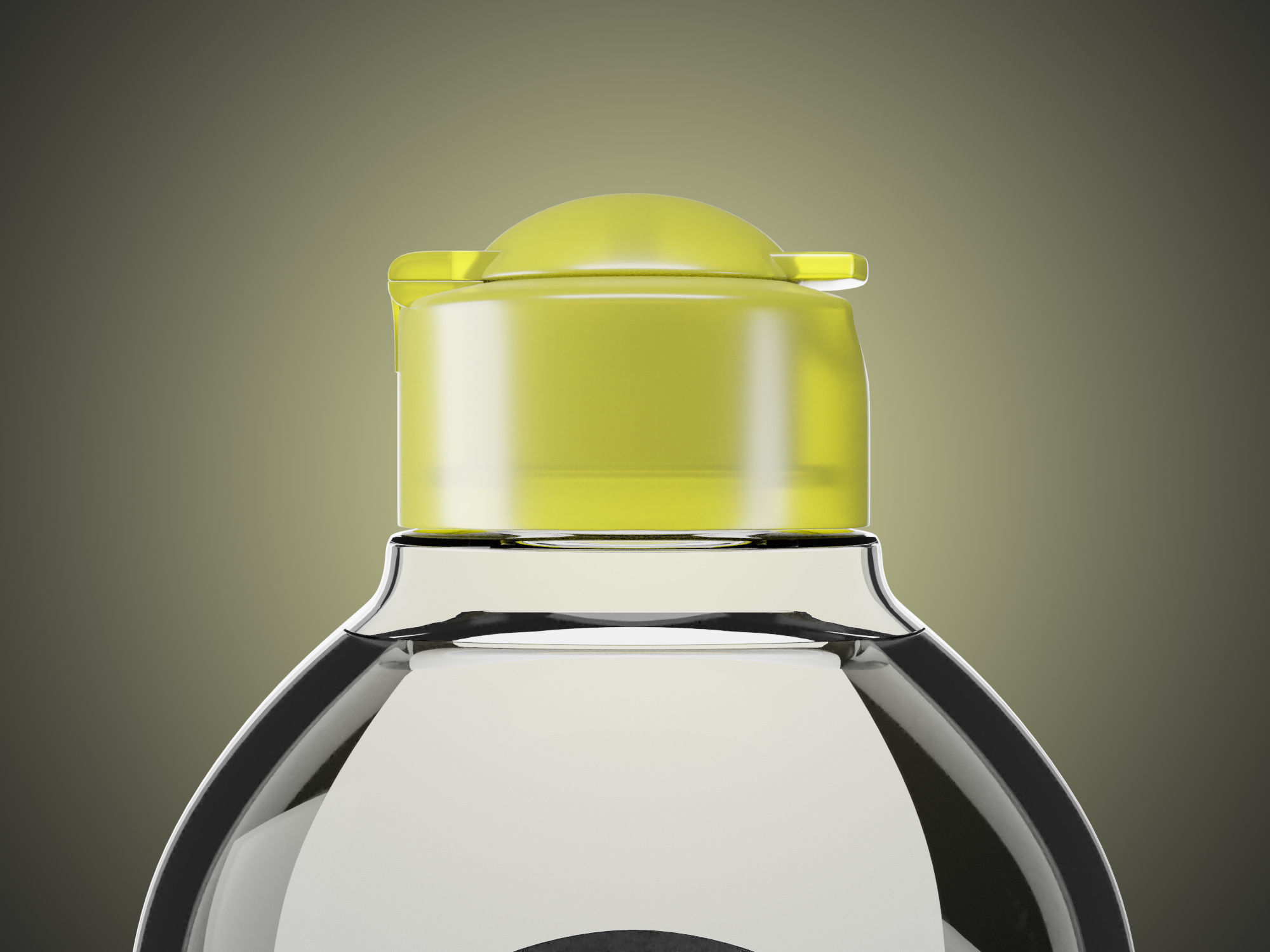 Realistic Cleansing Water Bottle Loreal 400ml 3D model_8