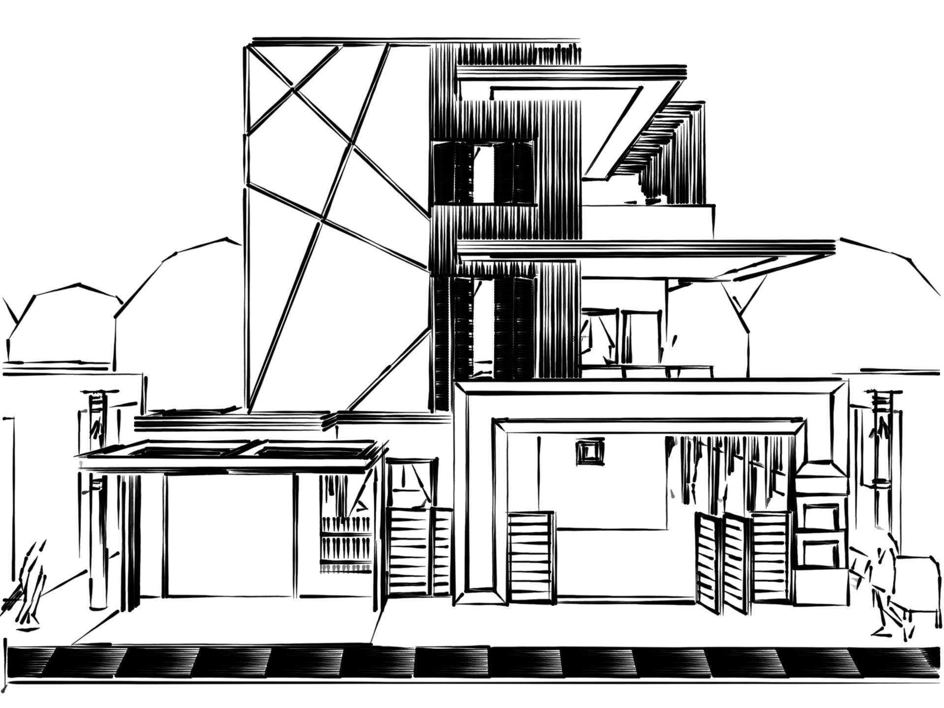 Exterior Render With Settings - Sketchup - Enscape 3D model_10