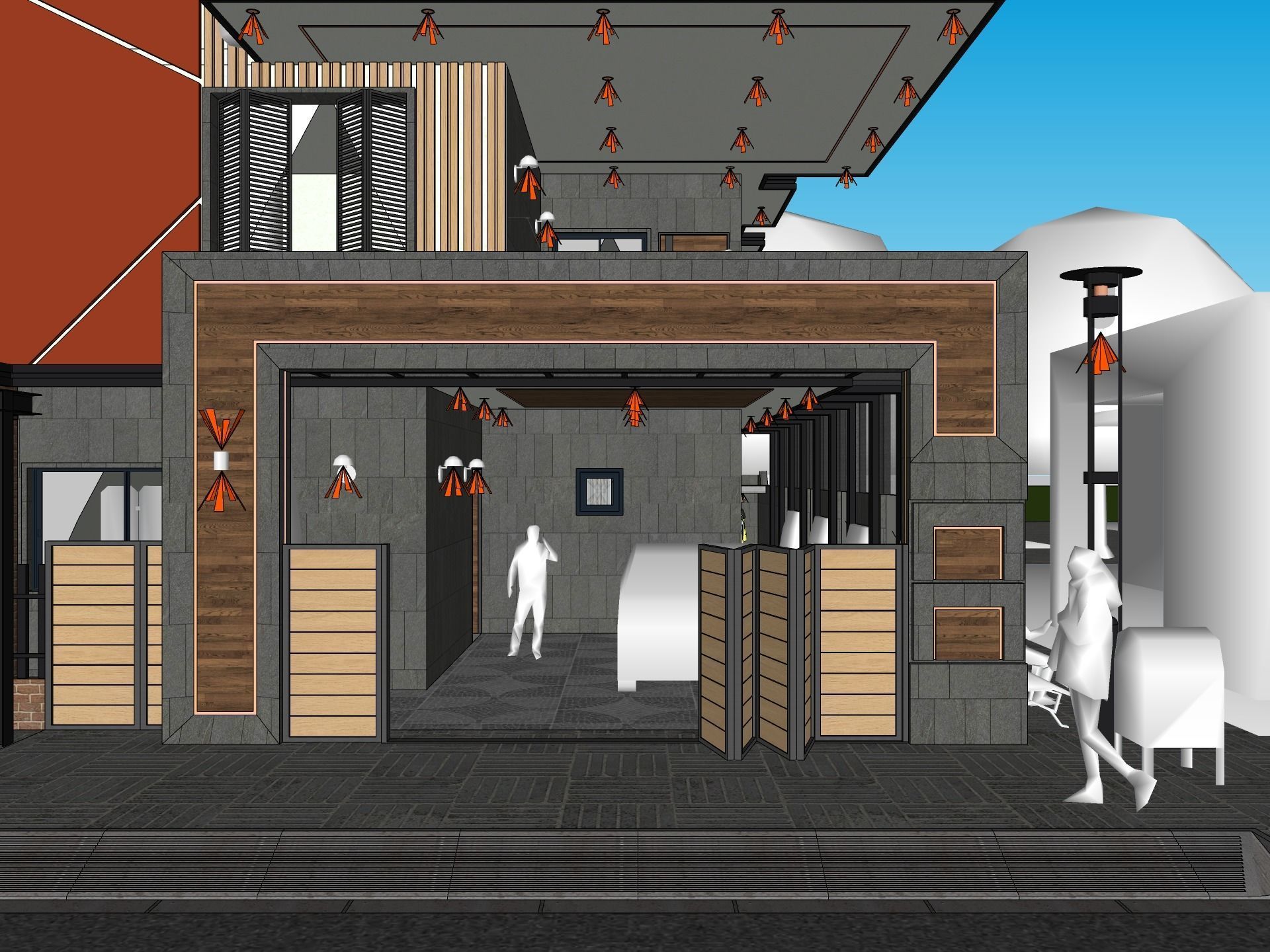 Exterior Render With Settings - Sketchup - Enscape 3D model_8