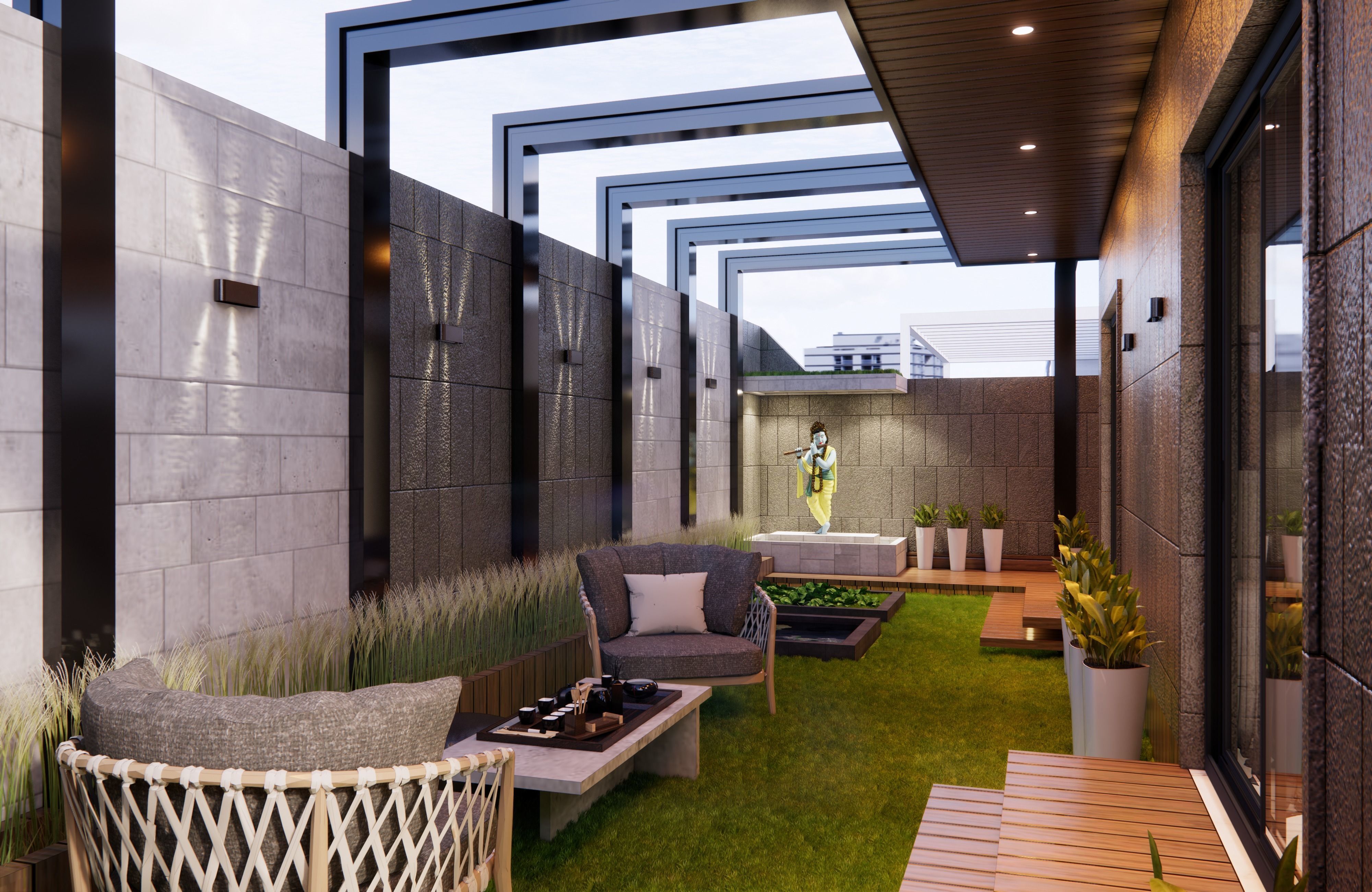 Exterior Render With Settings - Sketchup - Enscape 3D model_5