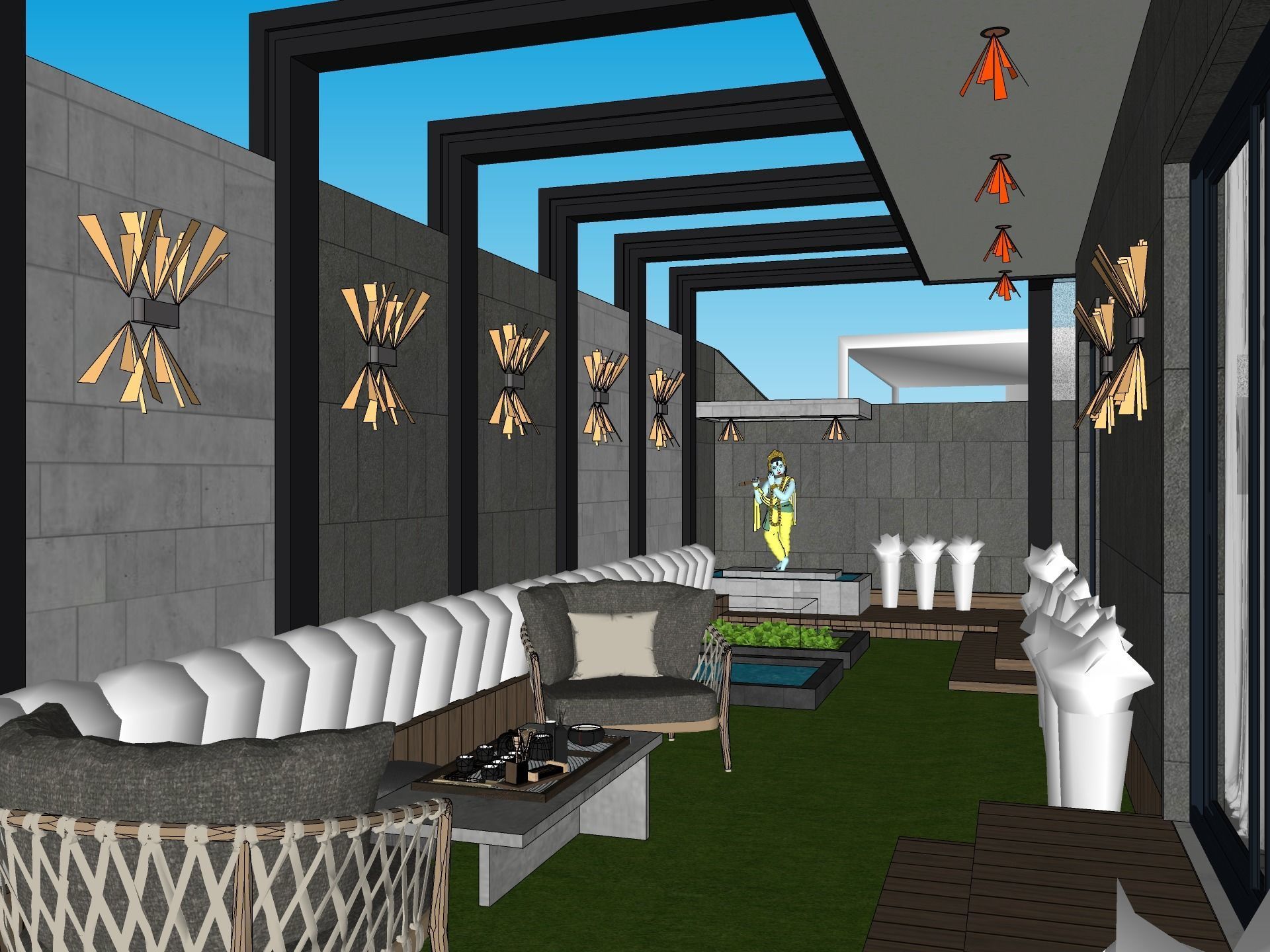 Exterior Render With Settings - Sketchup - Enscape 3D model_11