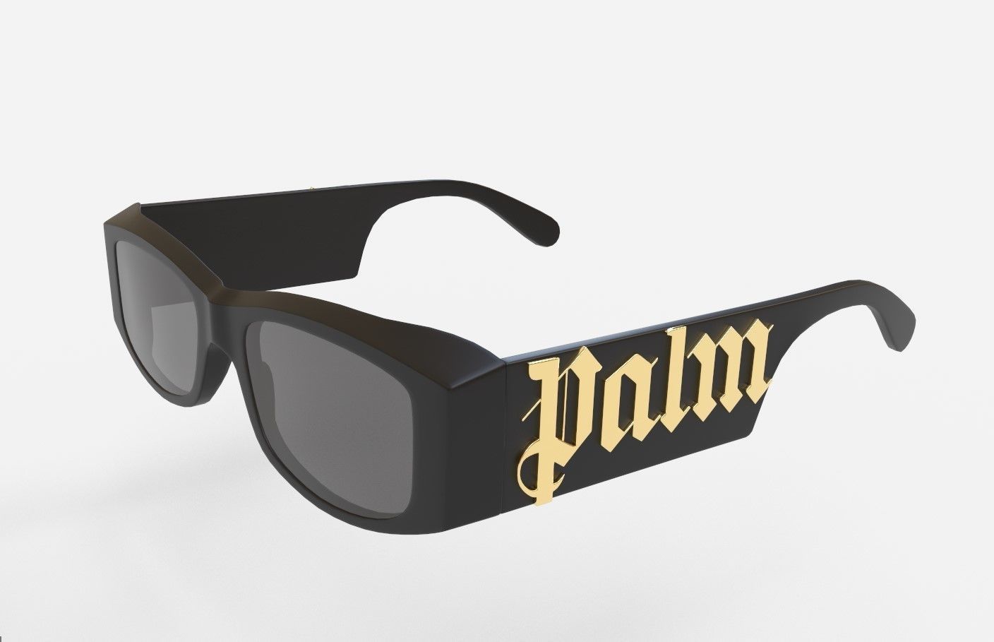 Palm Angels Sunglasses 3D model_0