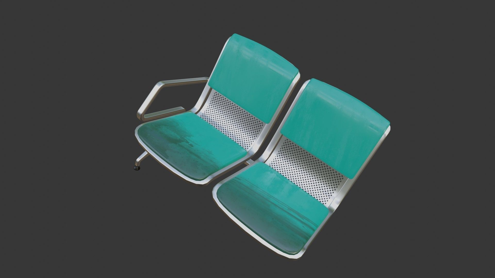 old hospital scene made in blender 3D model_6