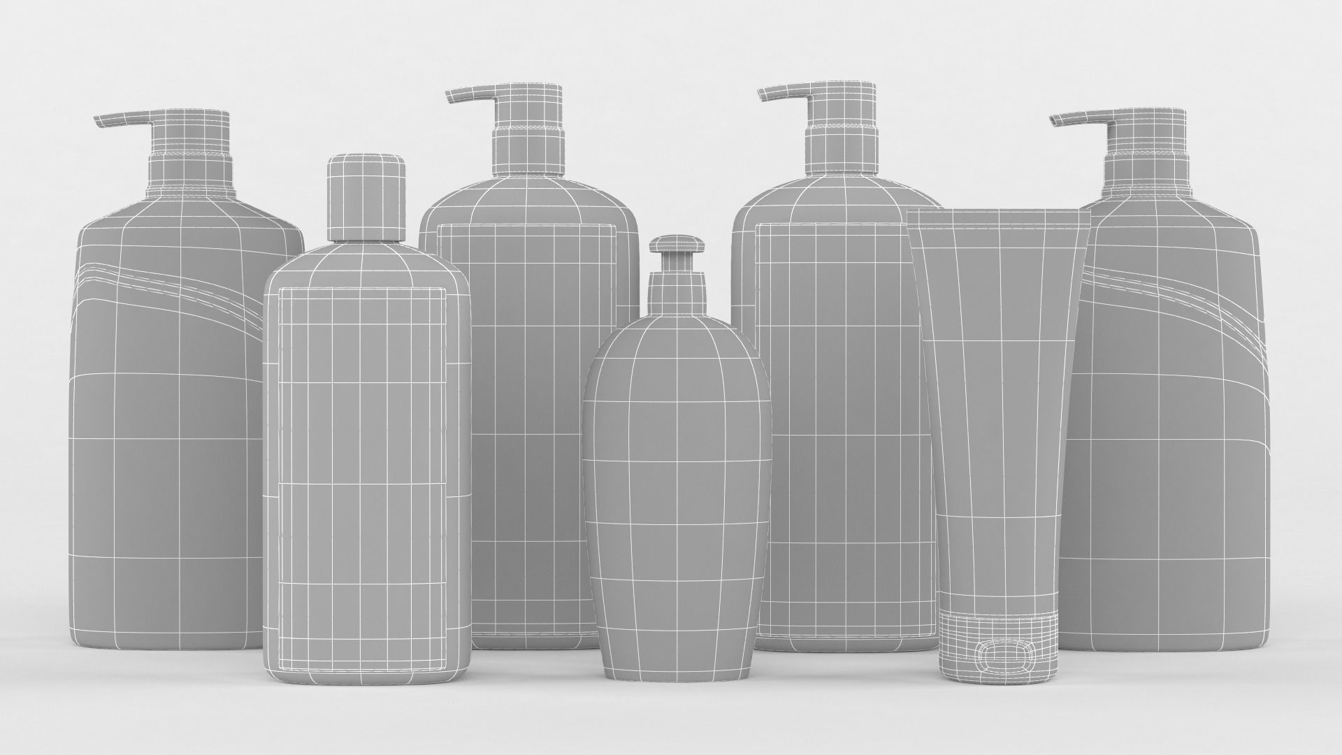 Aussie Shampoo Collection 3D model_22