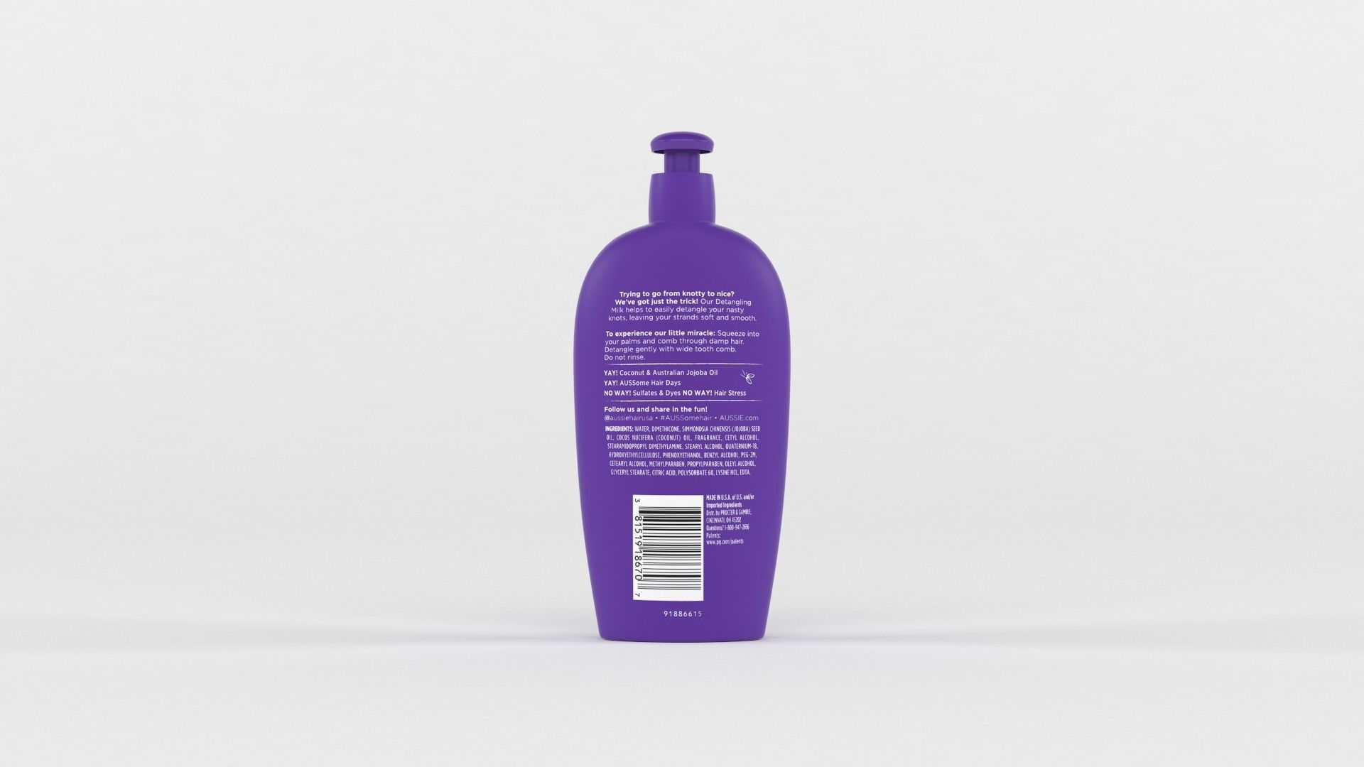 Aussie Shampoo Collection 3D model_17