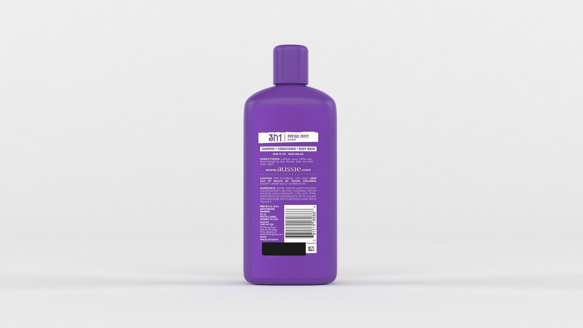 Aussie Shampoo Collection 3D model_14