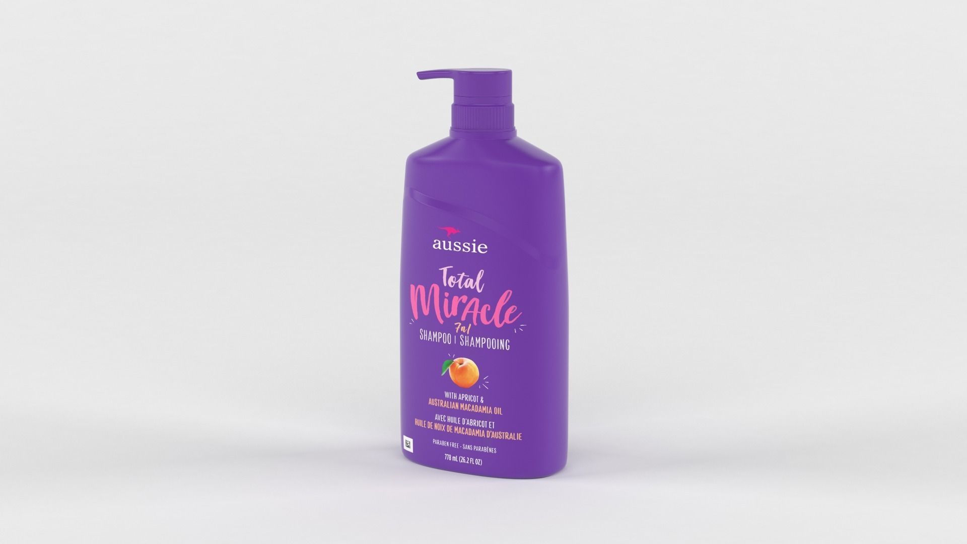 Aussie Shampoo Collection 3D model_3