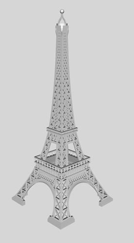 Eiffelturm eiffel tower Free 3D print model