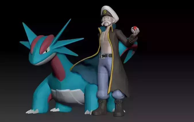 Pokemon Hoenn Elite Four Drake