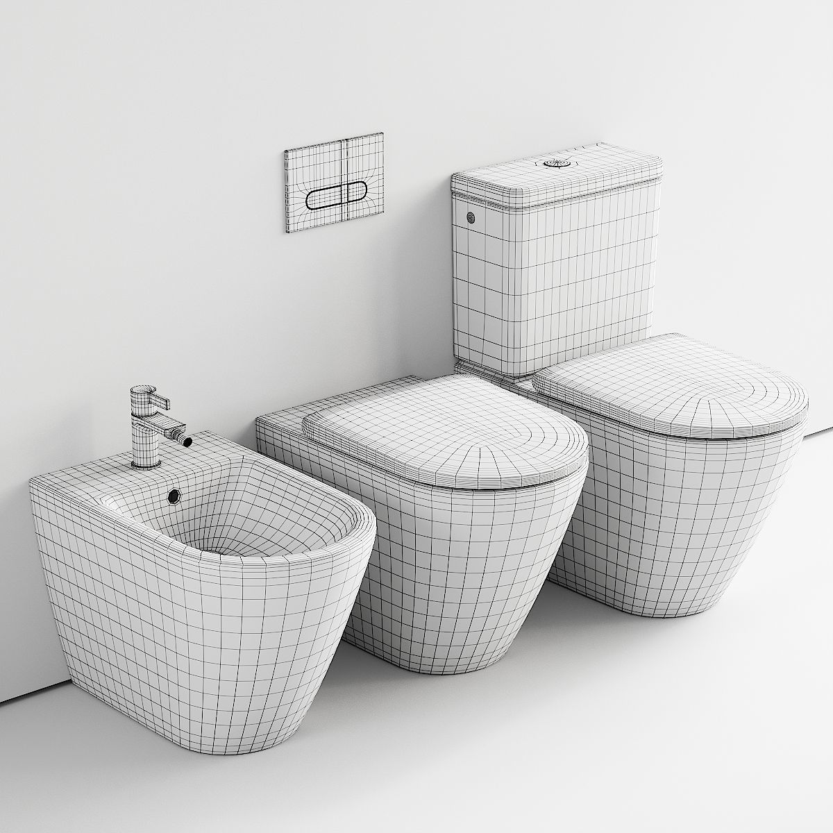 Duravit D-Neo WC 3D model_4