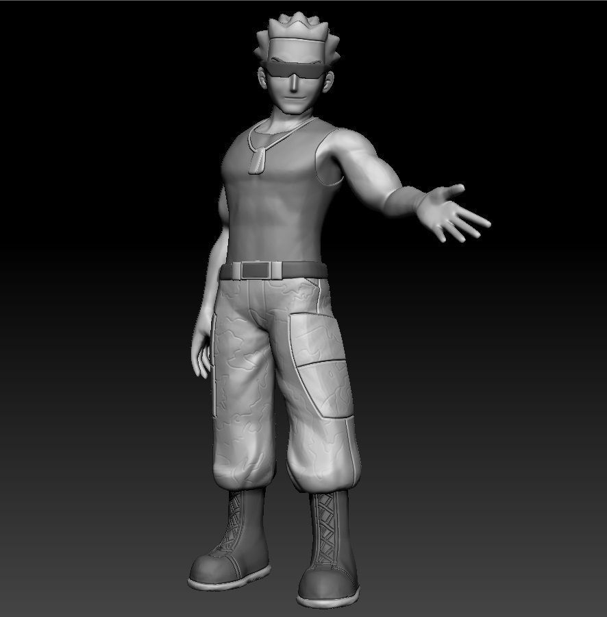 Pokemon Kanto Gym Leader LtSurge 3D print model_5