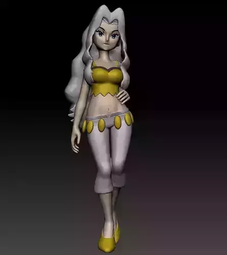 Pokemon Johto Elite Four Karen 3D print model