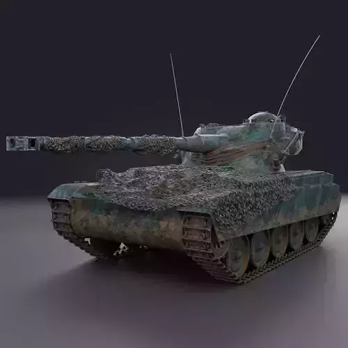 AMX-13 90 PBR Model 3D model