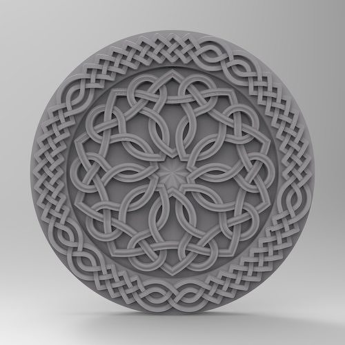 Arevakhach Armenian sun cross 3D print model
