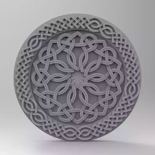 Arevakhach Armenian sun cross 3D print model