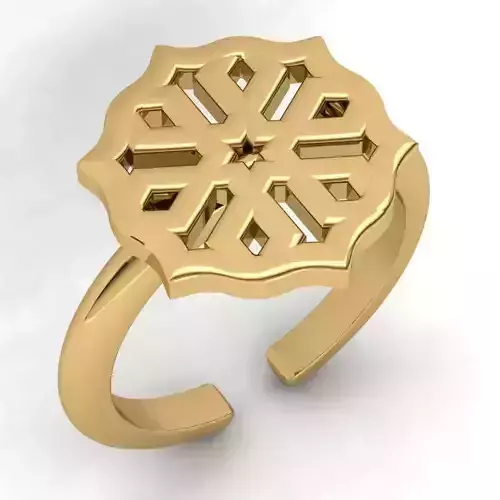 3d-model flower ring 