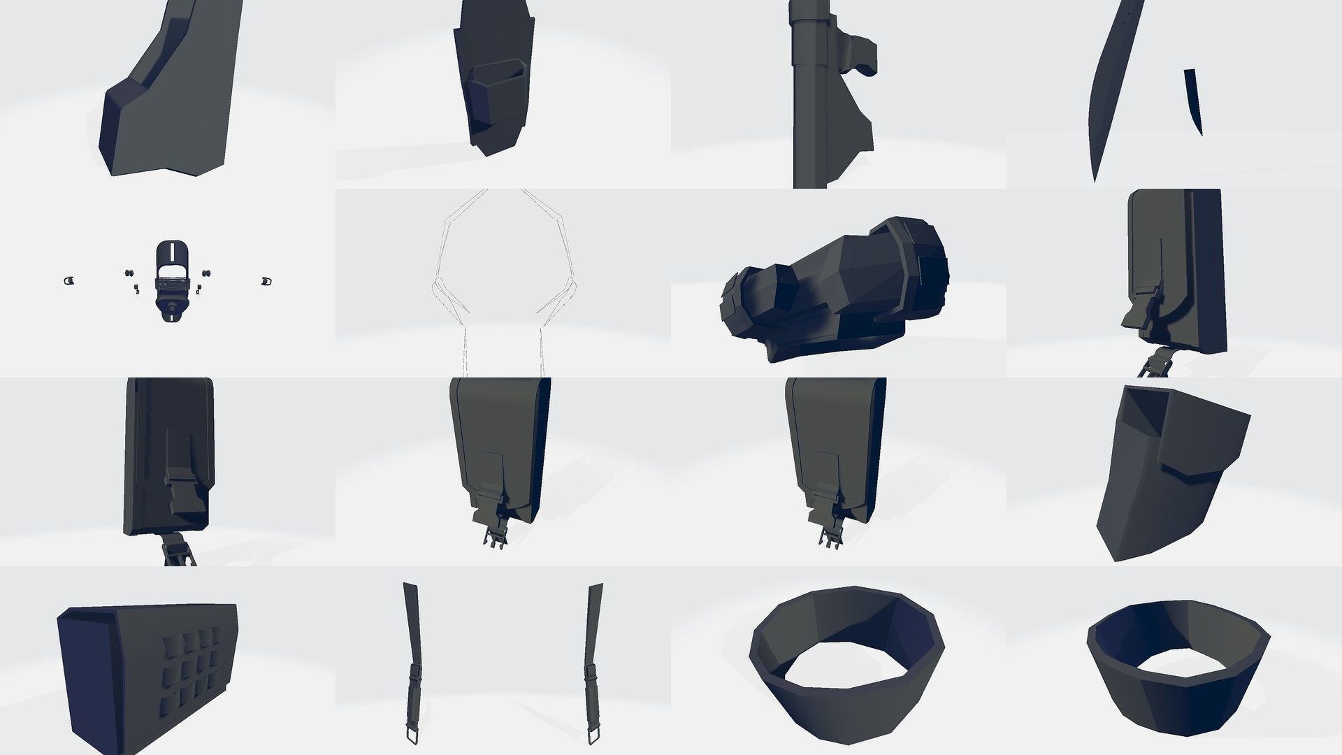 Blade Warrior 3D Model Collection_4