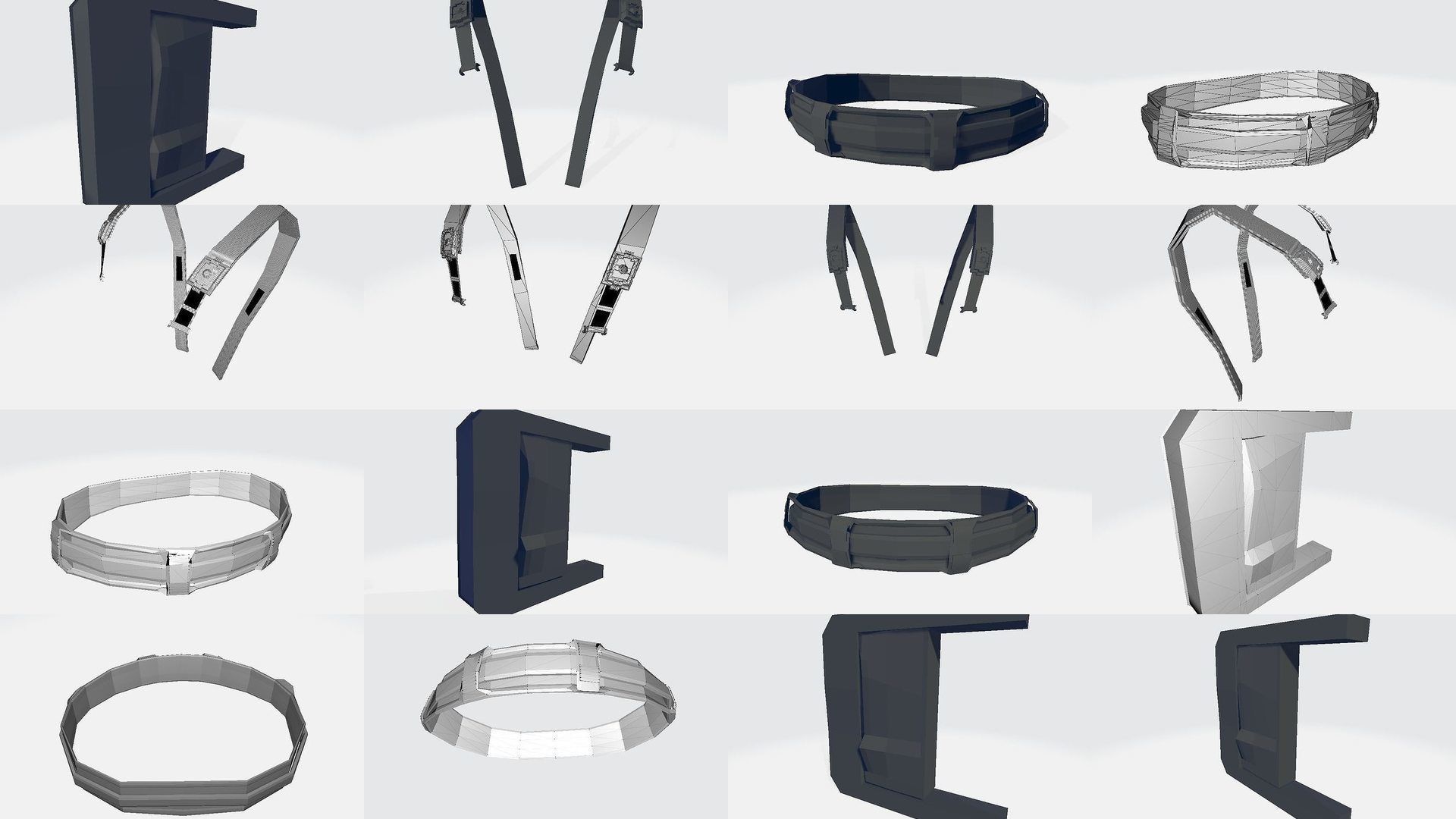 Blade Warrior 3D Model Collection_6