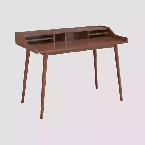 Writing desk PBR low-poly Low-poly 3D model