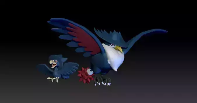 Pokemon Murkrow Honchkrow