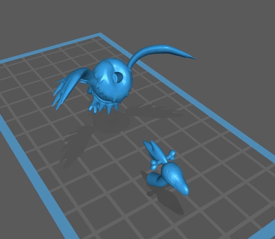 Pokemon Vullaby Mandibuzz 3D print model_1