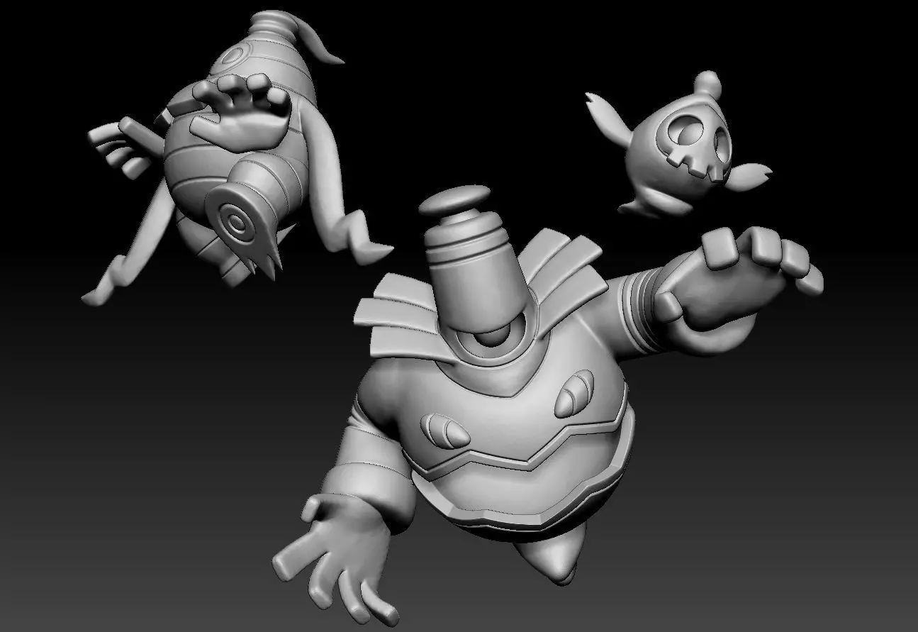 Pokemon Duskull Dusclops Dusknoir 3D print model