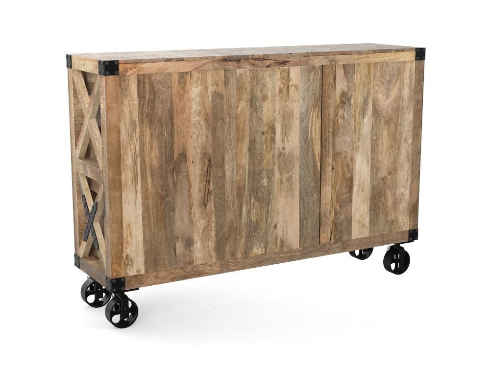 Chest of drawers PBR low-poly Low-poly 3D model_4