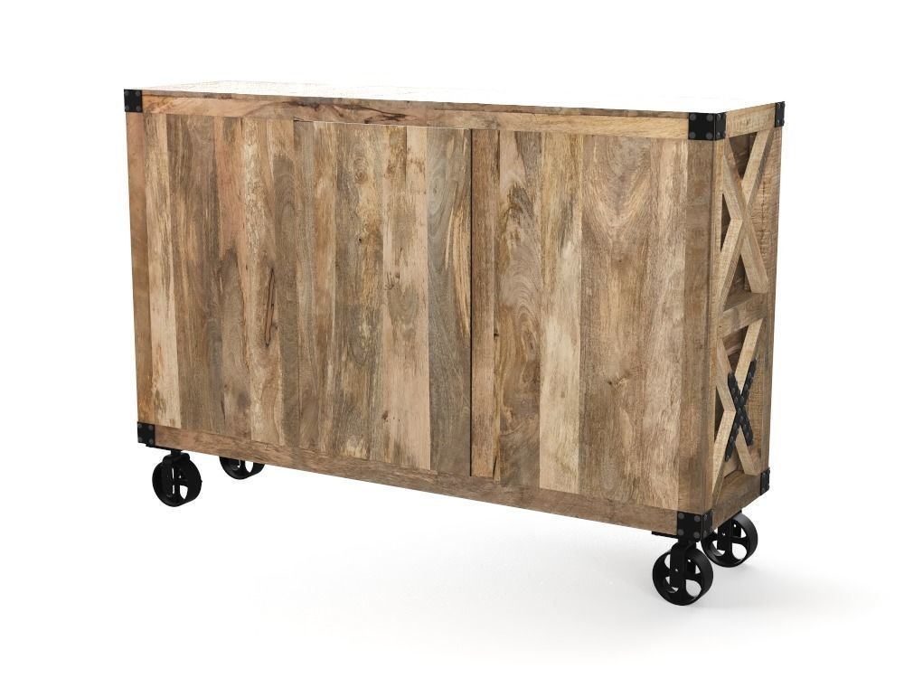 Chest of drawers PBR low-poly Low-poly 3D model_6