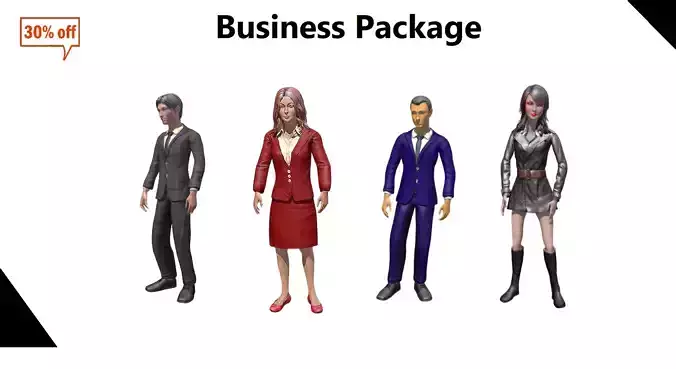 Business character pack