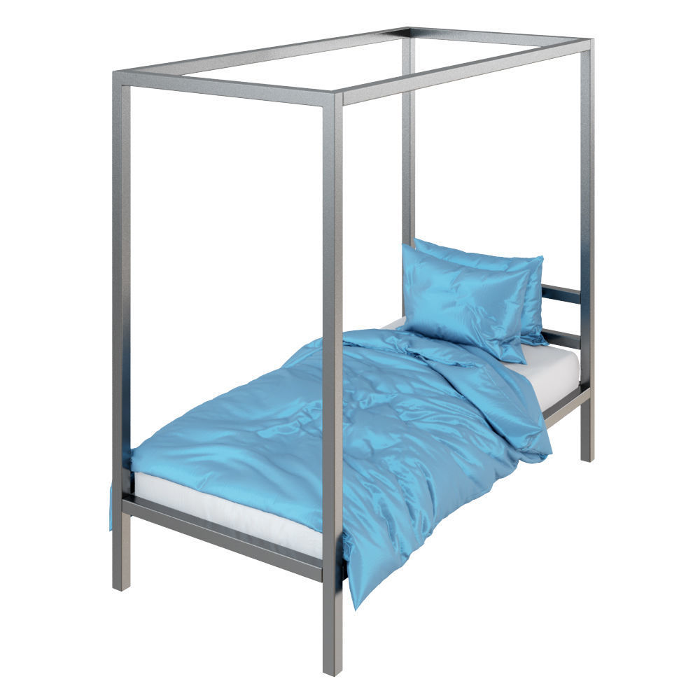 Architecture Bed in Kids 3D model_1