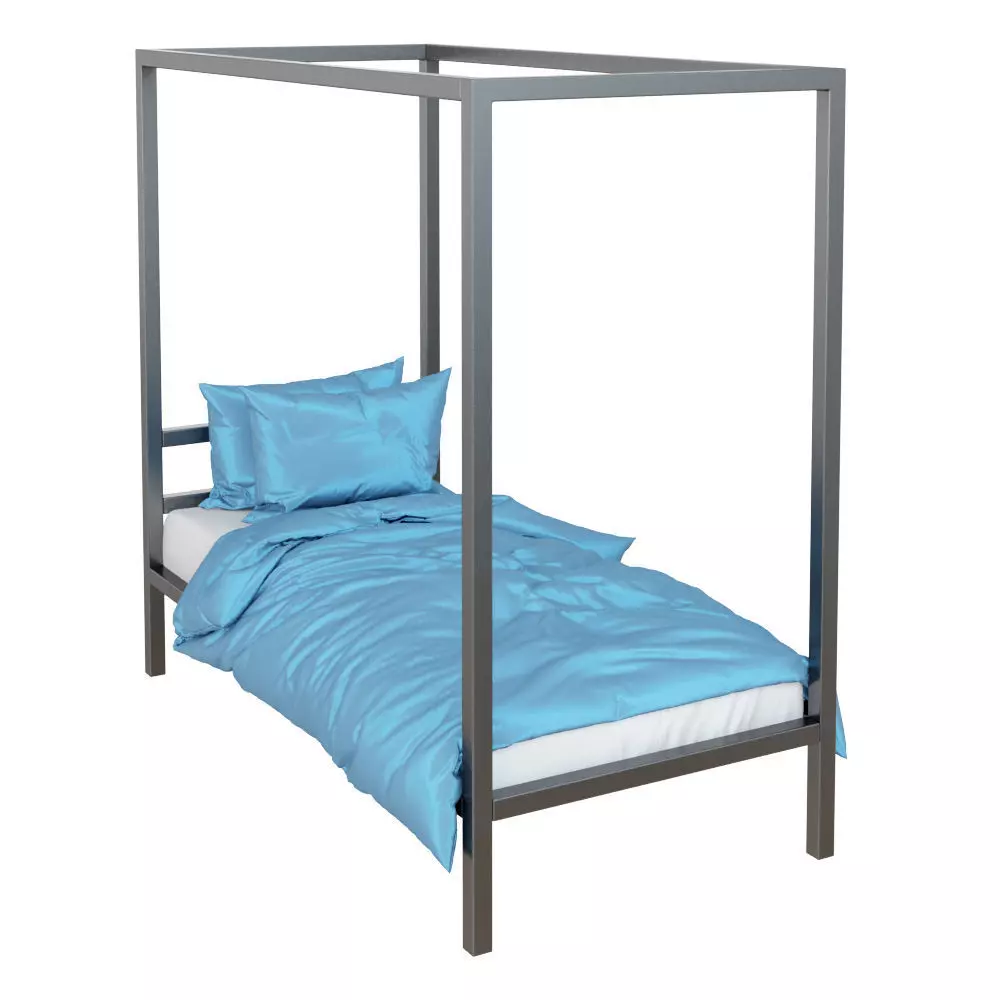 Architecture Bed in Kids 3D model_0