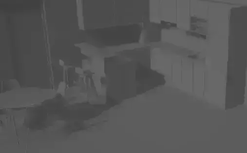 Kitchen with table and chairs