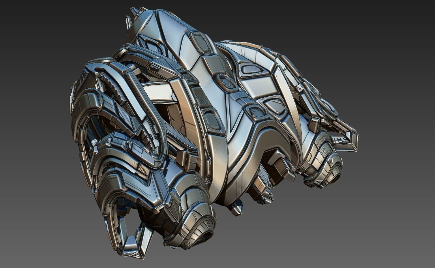 space equipment node 00034 3D model_3