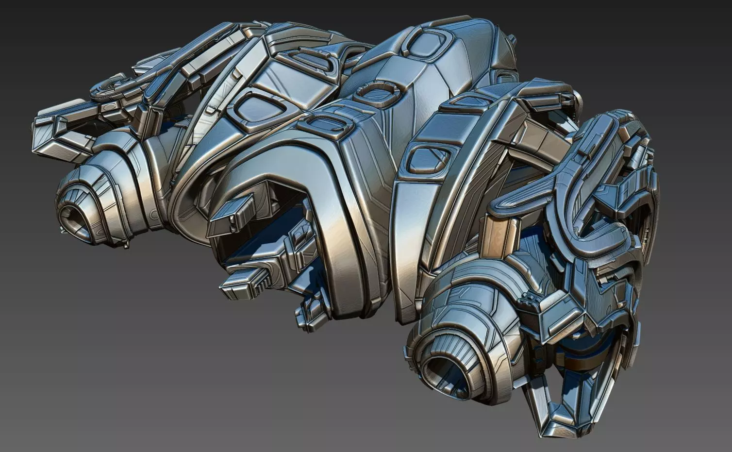 space equipment node 00034 3D model_0