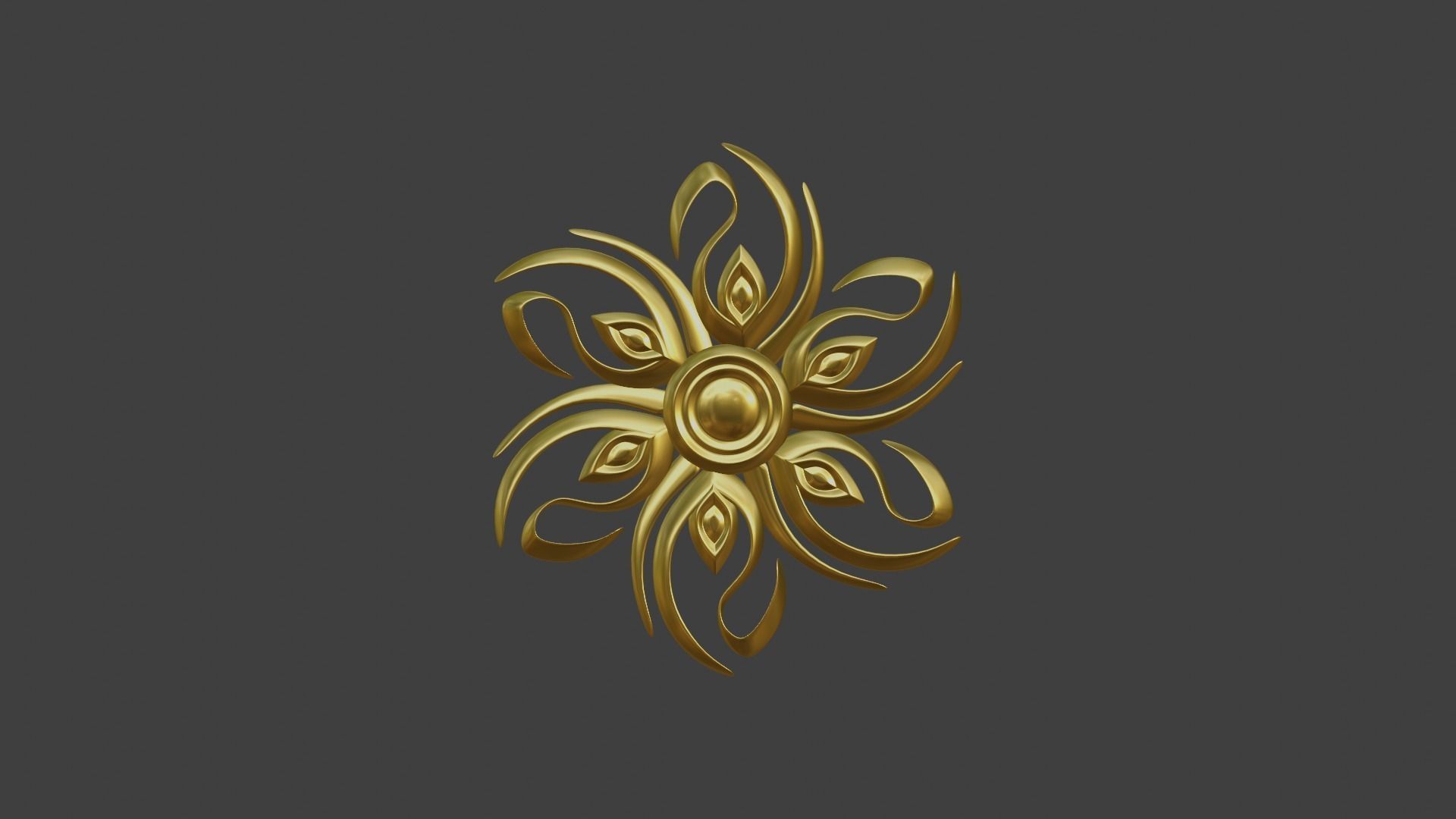 Ear Rings 3D model_1