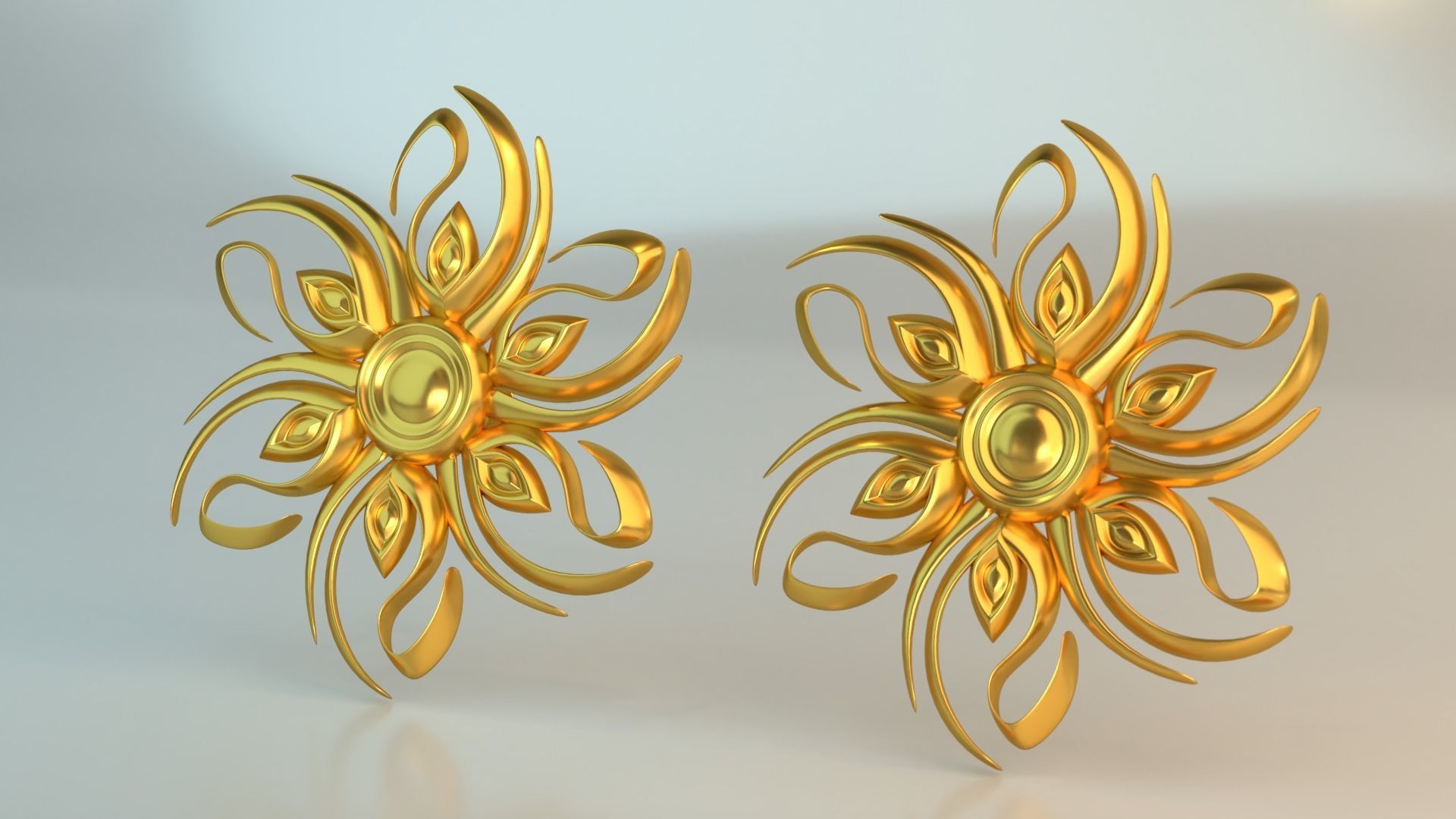 Ear Rings 3D model_2