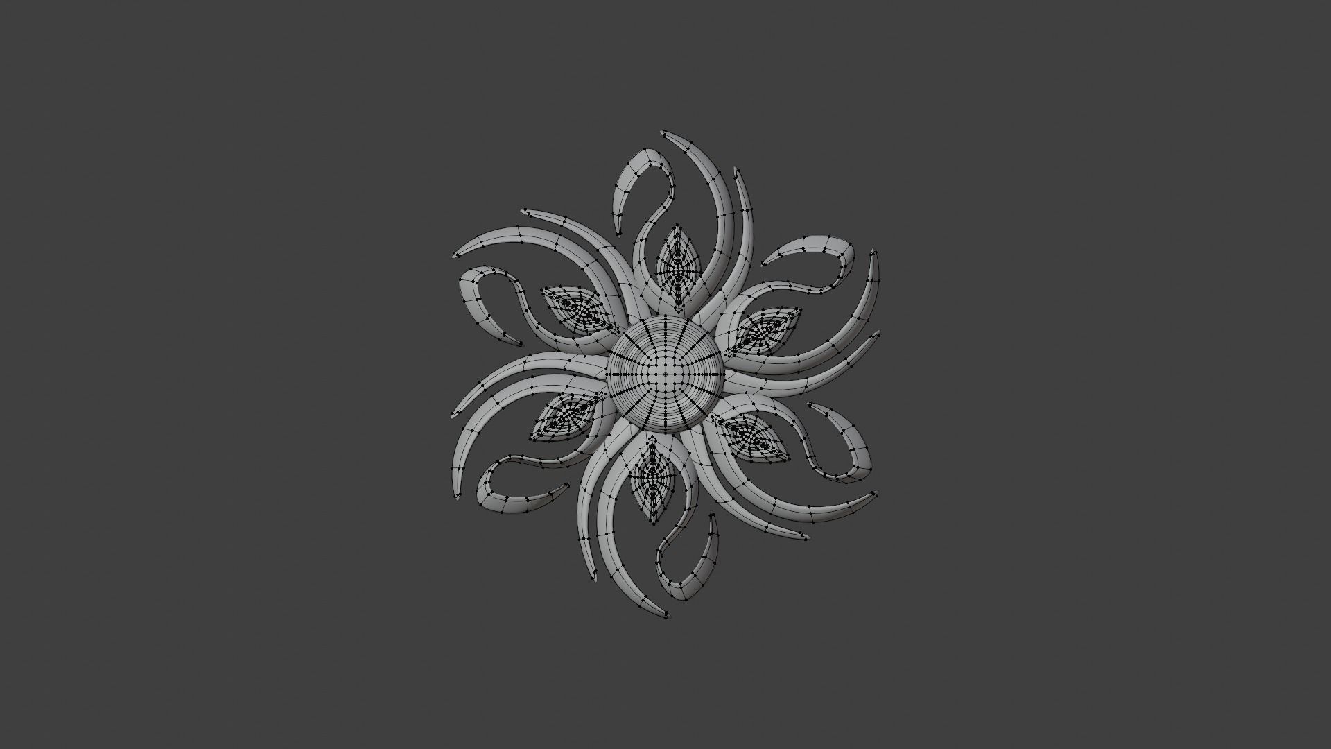 Ear Rings 3D model_4