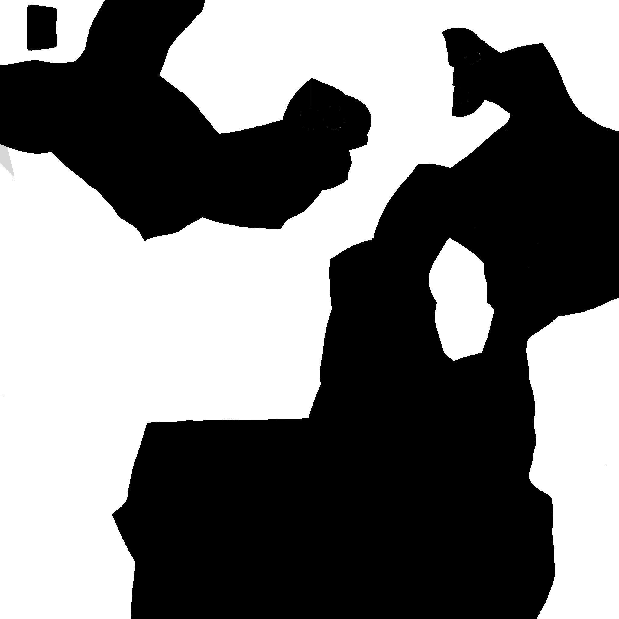 SciFi Brain Helmet 01 Aluminum - Character Design Fashion Low-poly 3D model_18