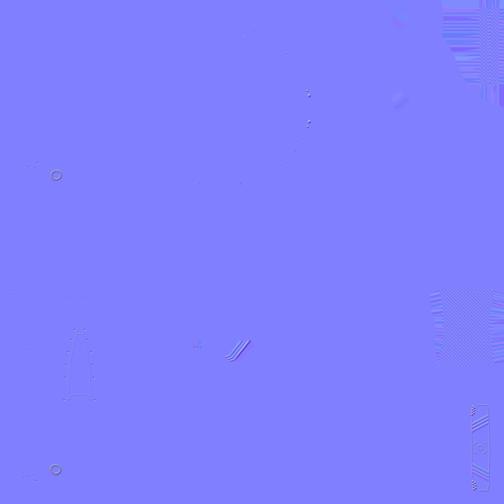 SciFi Brain Helmet 04 White Gold - Character Design Fashion Low-poly 3D model_20