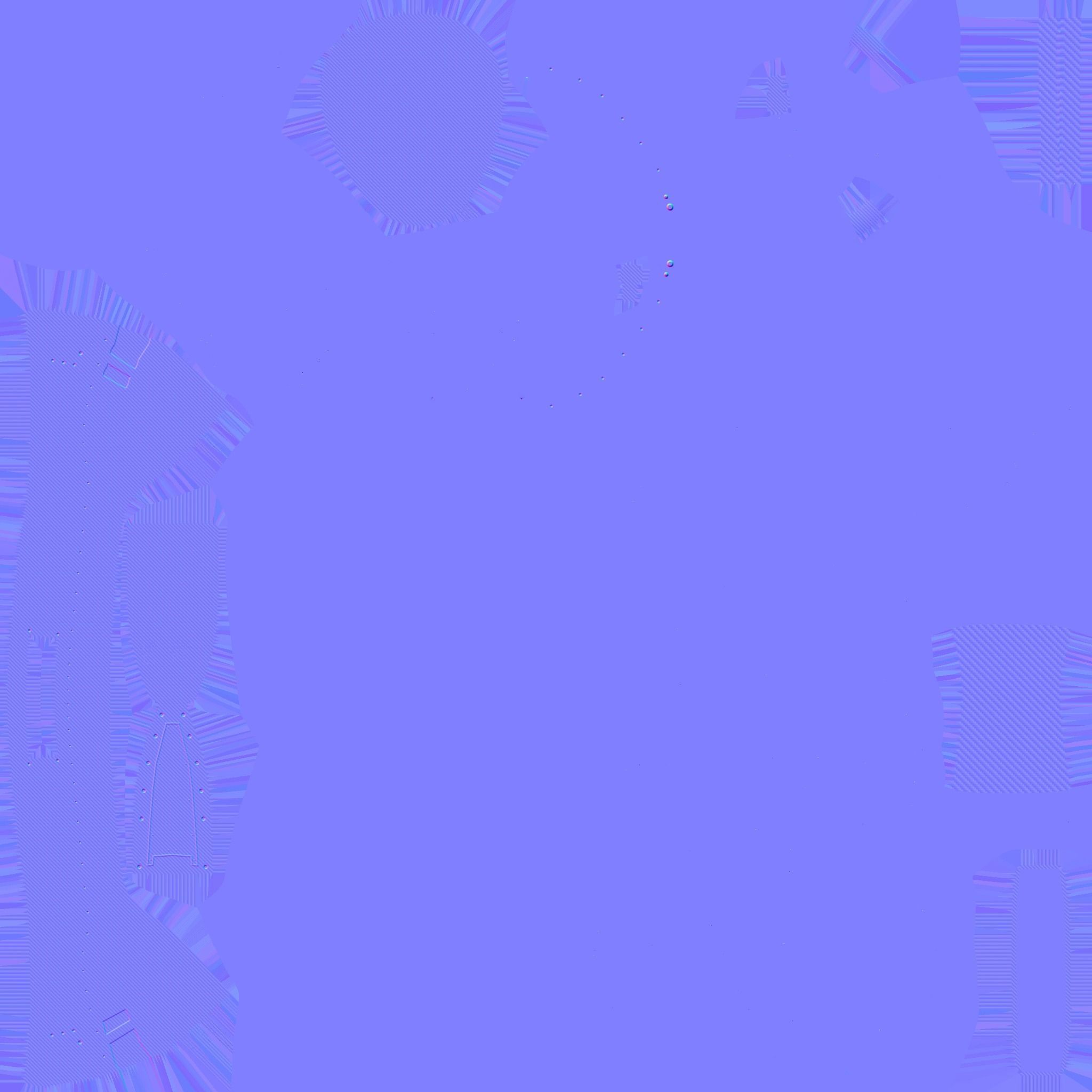 SciFi Brain Helmet 05 Carbon Fiber - Character Design Fashion Low-poly 3D model_20