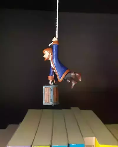 Monkey Island 2 Cave Guybrush Threepwood 3D print model